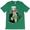 st patricks day  uncle sam T-Shirt