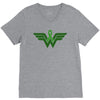 liver cancer wonder woman V-Neck Tee