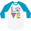 love teal best trending 3/4 Sleeve Shirt