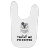 Trust Me i'm Doctor Baby Bibs
