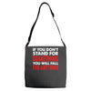 stand for something Adjustable Strap Totes