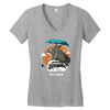 the neighbors journey Women's V-Neck T-Shirt