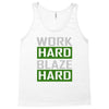 work hard blaze hard Tank Top
