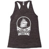 Sailor Life Is Adventure Dare It Racerback Tank