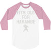 tits out for harambe 3/4 Sleeve Shirt