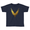the fly bird   maverick jake paul   gold Toddler T-shirt