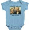 Grant Wood American Gothic Baby Bodysuit