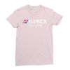 100x or gtfo bitmex edition white logo Ladies Fitted T-Shirt
