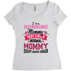 running mommy Women's Triblend Scoop T-shirt