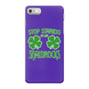 stop starting at my shamrocks iPhone 7 Case