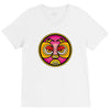lucha libre pink V-Neck Tee