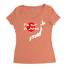 i'm huge in japan Women's Triblend Scoop T-shirt