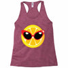 Lemon with Disco Glasses Racerback Tank