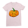 pumpkin pi Ladies Fitted T-Shirt