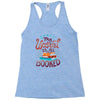 i'm booked Racerback Tank
