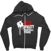 RED PAINBALL Zipper Hoodie