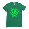 autobot and decepticon symbols Ladies Fitted T-Shirt