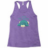 i hate the morning Racerback Tank