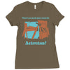 there's so much more room for activities funny joke Ladies Fitted T-Shirt