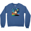 Totoro Van Gogh Parody Crewneck Sweatshirt