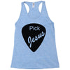 pick jesus bible Racerback Tank