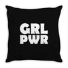girl power Throw Pillow