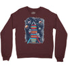 reading rocket ship Crewneck Sweatshirt