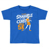 shamble to the cure zombie 5k Toddler T-shirt
