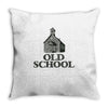 old school Throw Pillow