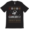 santa cancer  christmas ugly t shirts T-Shirt