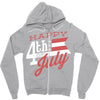 happy 4th of july Zipper Hoodie