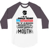 Donald trump The D Is Missing 3/4 Sleeve Shirt
