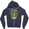 bowser's gym2 Zipper Hoodie