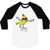 banana wobbler 3/4 Sleeve Shirt