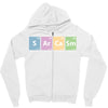 Sarcasm Elements Zipper Hoodie