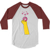 homer donuts 3/4 Sleeve Shirt