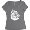 leo zodiac Women's Triblend Scoop T-shirt