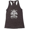 Papi The Man The Myth The Legend Racerback Tank