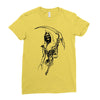 grim reaper Ladies Fitted T-Shirt