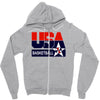 usa basketball logo Zipper Hoodie