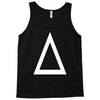 prism a triangle design graphic baseball jersey Tank Top