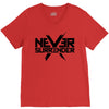 never surrender 2 V-Neck Tee