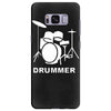 drummer drum kit indie rock music Samsung Galaxy S8 Plus Case