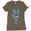 llap foam finger Ladies Fitted T-Shirt