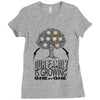 Our Family Is Growing One By One Ladies Fitted T-Shirt