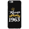 kings are born in 1963 iPhone 6/6s Case