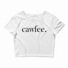 cawfee Crop Top