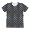 Never Underestimate A Man Who Watches Black Mirror And Was Born in All Over Women's T-shirt