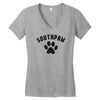southpaw Women's V-Neck T-Shirt