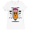 fly pencil vector Ladies Fitted T-Shirt